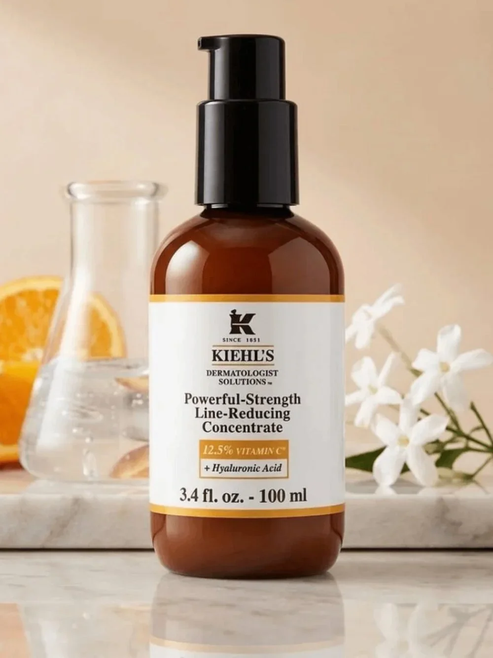 Kiehl's Powerful-Strength Line-Reducing Concentrate 100mL 3.4oz New